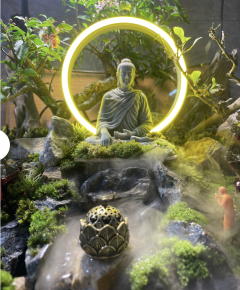 VÒNG ĐÈN HÀO QUANG TÔN GIÁO (MÀU VÀNG)