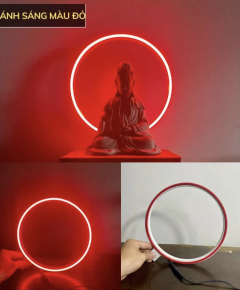 VÒNG ĐÈN HÀO QUANG TÔN GIÁO (MÀU ĐỎ)