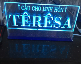 chữ mica led
